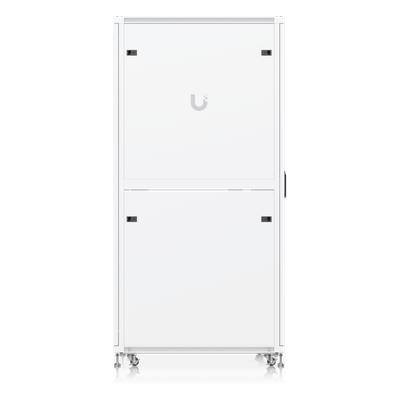 UACC Rack Cabinet 42U (600 × 1000 mm) – Gabinete de Piso Totalmente Ensamblado con Ventiladores Integrados, Paneles Removibles, Ruedas con Seguro y Puerta Frontal Perforada para Óptimo Flujo de Aire - Imagen 5