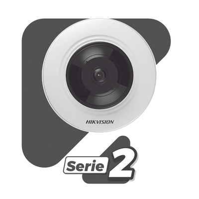 Mini Fisheye IP 5 Megapixel / Panorámica 180° - 360° / Microfono Integrado / 8 mts IR / Uso en Interior / PoE / Múltiples Vistas por iVMS-4200 / Alarmas I/O / Micro SD - Imagen 6