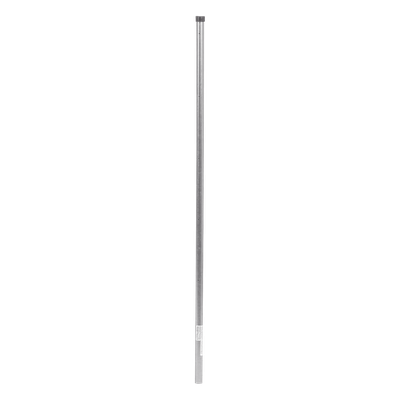 Poste de Esquina de 1.2m para Cerca Electrificada de Tubo Galvanizado cal. 18 de 1"Diam. Ideal para 5 Aisladores (No incluidos).