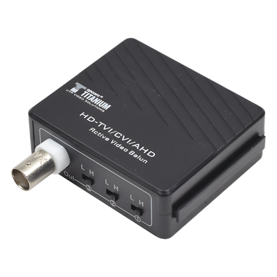 (TRANSCEPTOR) RECEPTOR DE VIDEO ACTIVO DE LARGO ALCANCE /  400 Metros con RECEPTOR ACTIVO TT4501T / Resolución 2 MP / Compatible con cámaras HD-TVI/CVI/AHD/CVBS / Protección Interconstruida contra sobretensión.