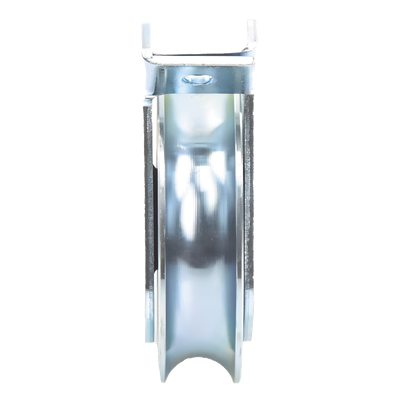 338 - Rueda de 12 cm / Capacidad Para Puertas de Hasta 400 kg / Canal Tipo "U" - Imagen 4
