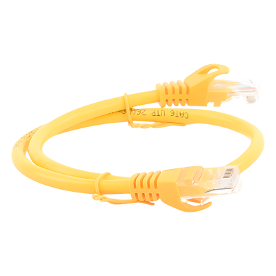 Cable de Parcheo UTP Cat6 - 0.5 Metros (1.64 Pies) - Amarillo - Imagen 5