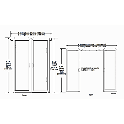 Puertas Selladas Express / Sistema de Contención ProLine / Pasillo 48-78 Pulgadas / Montaje Magnético sin Herramientas / Policarbonato y Acero / Negro RAL 9005 - Imagen 4