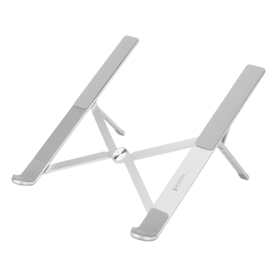 Soporte Portátil de Aluminio para Laptop / Amplia Compatibilidad de 11-17.3" / Ajuste de Altura 46.5 mm-136.5 mm / Capacidad de carga de 5 kg / Diseño Plegable / Material de Aleación de Aluminio + Silicona. - Imagen 3