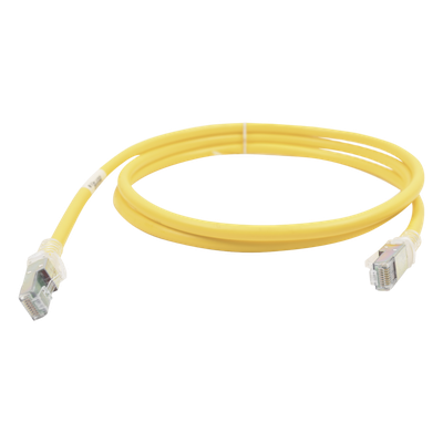 Patch Cord Z-MAX Cat6A UTP, CM, 1.52 Metros (5 Pies), Color Amarillo, Versión Bulk (Sin Empaque Individual)