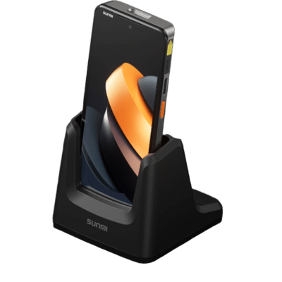 Base de Carga Individual / Docking Station / Pogo Pins / Compatible SUNMI L3 / Protección USB-C / Antideslizante / LED Indicador - Imagen 3