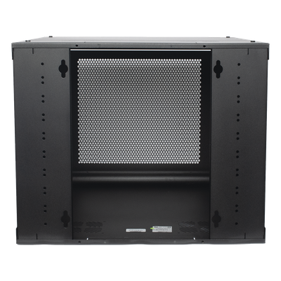 Gabinete de Pared con Puerta Perforada, 635mm de Profundidad, 9U Rack de 19 in, Acero Reforzado - Imagen 6