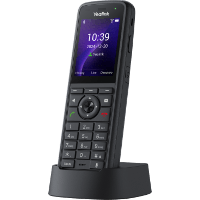 Teléfono IP Portátil Empresarial de Uso Rudo Yealink AX86R con Wi-Fi 6 Roaming Avanzado Protección IP67 y Audio HD