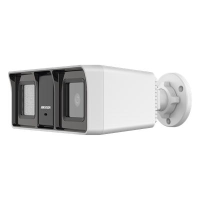 [Dual Light + ColorVu] Bala TURBOHD 2 Megapíxel (1080p) / Lente 2.8 mm / 60 mts IR + 60 mts Luz Blanca / Gran Angular 101° /Exterior IP67 / Micrófono Integrado / dWDR / 4 Tecnologías