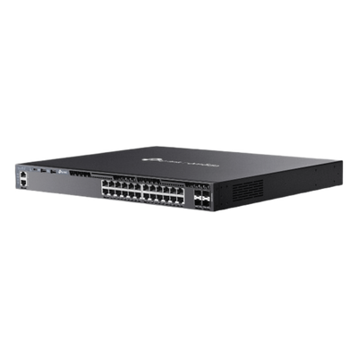 Switch Omada L3 SDN Administrable / 24 puertos Gigabit y 4 puertos SFP+ / Funciones RIP, VRRP, Servidor DHCP / Administración centralizada OMADA / Fuente Redundante - Imagen 4
