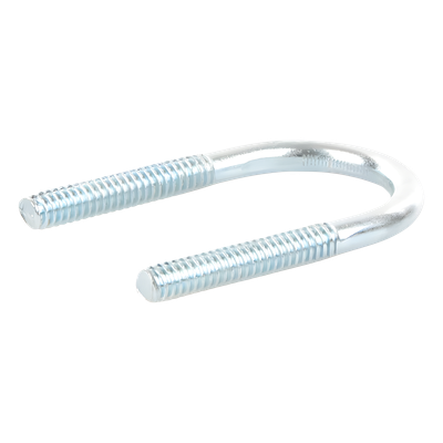 Abrazadera tipo U de 1/2", con acabado Electro Zinc, no incluye tuercas y arandelas - Imagen 3