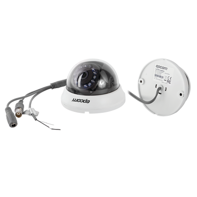 Domo TURBOHD 1 Megapixel (720p) / Gran Angular 92° / Lente 2.8 mm / Híbrida / IR Inteligente 20 mts / Interior - Imagen 3