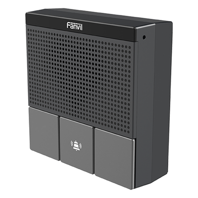 Mini Intercomunicador Wi-Fi para hotelería, hospitales, con diseño elegante, PoE, 3 botones, 1 relevador integrado de salida y entrada. - Imagen 3