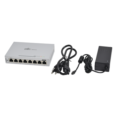 Switch UniFi Administrable capa 2 de 8 Puertos Gigabit (7 Ethernet y 1 PoE Pasivo 48V) - Imagen 5