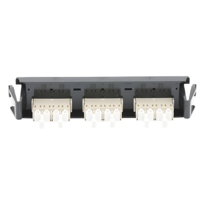 Placa Acopladora de Fibra Óptica Quick-Pack, Con 6 Conectores LC/UPC Duplex (12 Fibras), Para Fibra Monomodo, Azul - Imagen 5