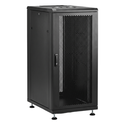 Gabinete de Telecomunicaciones ProLine S1 24 UR 600 mm de Ancho, 900 mm de Profundidad, Color Negro