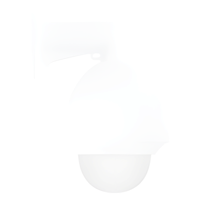 Burbuja Transparente para Domos de 4 " / Compatible con PTZ IP o TURBOHD / HIKVISION / epcom / Soporta IP66 / IK10