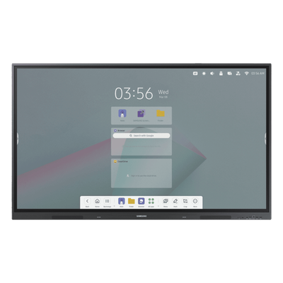 Pantalla Interactiva 86" / Resolución 4K UHD (3840x2160) / Táctil IR 40 Puntos / Brillo 400 nits / Android 13 / WiFi y Bluetooth / Compatible VESA 800x600