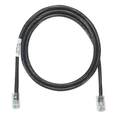 Cable de Parcheo UTP Categoría 5e, con Plug Modular en Cada Extremo - 6 Metros (19.69 Pies) - Negro