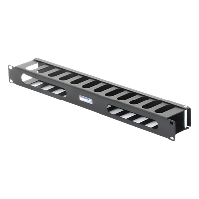 Organizador de cables horizontal de 19", 1UR - Imagen 6
