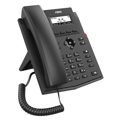 Teléfono IP WiFi empresarial para 2 líneas SIP con pantalla LCD, Códec Opus, conferencia de 6 vías. - Imagen 4