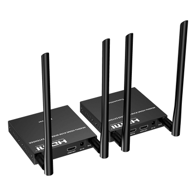 Extensor Inalámbrico HDMI| Con KVM | 4K@60Hz 4096x2160 | Tecnología ipcolor | Banda 5G 5.18-5.24 GHz | Distancia 50 m | Conexión de Hasta 1 a 4 - Imagen 4