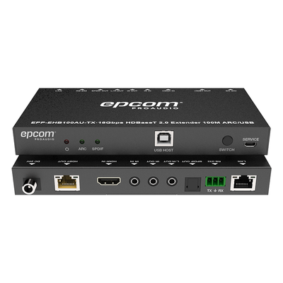 Kit Extensor HDMI | 4K2K@60HZ | HDR 4:4:4 | HDBaseT | 100M | Salida de Audio | HDCP 2.2 | IR Bidireccional | Admite la función USB KVM - Imagen 3