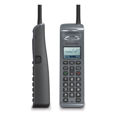 Sistema Telefónico Inalámbrico SIP de Largo Alcance, Incluye Base y Dos Teléfonos Inalámbricos, Soporta 10 Cuentas SIP, Hasta 4 Llamadas Simultaneas, - Imagen 3