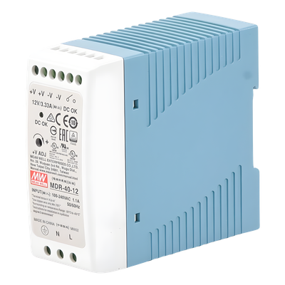 Fuente de poder Industrial Riel Din 12Vcc, 40W - Imagen 3
