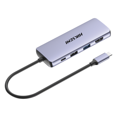 Hub USB-C 8 en 1 / HDMI 4K / 3x USB 3.0 + 1x USB 2.0 / SD + Micro SD / PD 100W / Aleación de Aluminio - Imagen 3