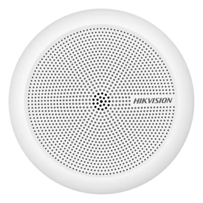 Micrófono Omnidireccional (360°) / Uso en Interior / Preamplificado para CCTV / Cancelación de Ruido Ambiental / Uso en Techo - Pared - Escritorio / Alcance de 5 Metros