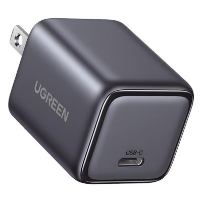 Cargador Mini de 30W | 1 USB-C de Carga Rápida | Tecnología GaN II | Carga Inteligente | Múltiple Protección | Mayor Eficiencia Energética | Tamaño Compacto.