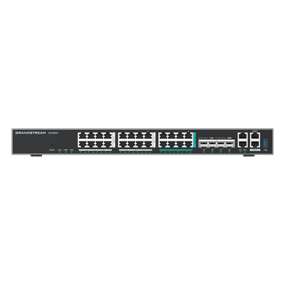 Router Todo-en-Uno GCC6021 con PBX de 50 Extensiones + Firewall + VPN + Switch de 16 Puertos GbE + 4x SFP+ 10 GbE y 8x 2.5 GbE / Gestión en la Nube con GDMS - Imagen 5
