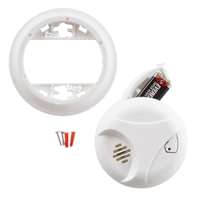 Detector de Humo Autónomo, No Requiere Panel, Con Botón para Silenciar, Sensor por Ionización - Imagen 5