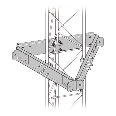 Estabilizadores para torres para tramos STZ-60G, galvanizado por inmersión en caliente.