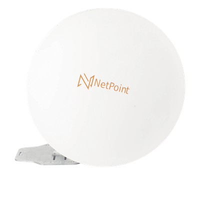 Antena Parabólica Blindada / 4.9-6.4 GHz / Ganancia 35-37 dBi / Enlace PTP hasta 120 km / Carrier Class / Supresión de Ruido / Polarización Dual