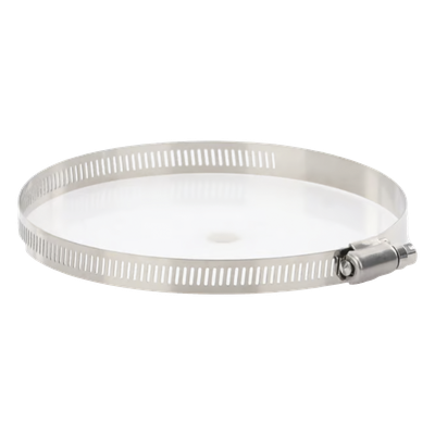 Abrazadera Sin Fin de Acero Inoxidable Capacidad de 3" a 5" (Paquete de 10)