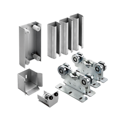 KIT para puertas autoportantes de hasta 3 m y 600 kg con guia para puertas corredizas - Imagen 8
