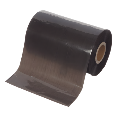 Cinta de Transferencia Térmica / Cera-Resina / 4.33 x 1181 pulg / 110 mm x 363 m / Negro