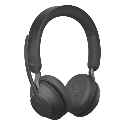Jabra Evolve2 65, Auricular stereo versión UC con aislamiento de ruido activa, dongle USB-A indicador de ocupado (Busylight) (26599-989-999) - Imagen 4