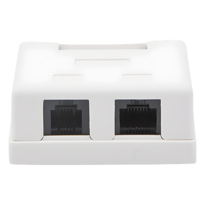 Caja de Pared con Jack UTP Cat5e y Jack RJ11 Telefónico - Imagen 5