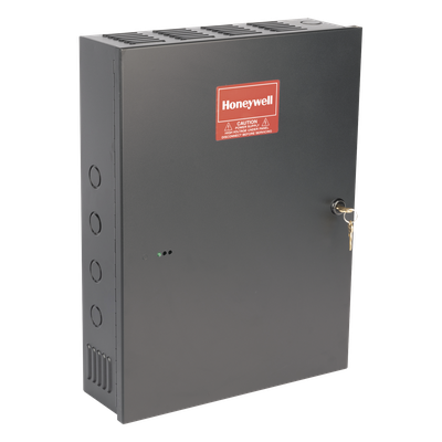 Fuente de poder conmutable 12/24 Vcd a 2.5 A con cargador de batería, gabinete metálico, para control de acceso, incendio y robo - Imagen 4