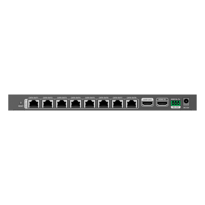 Kit Divisor y Extensor HDMI / Divide 1 Fuente HDMI a 8 Pantallas / Extiende la señal HDMI hasta 70 m / Resolución 4K @ 60 Hz/ Cat 6/6a/7 / IPCOLOR / CERO LATENCIA / Uso 24/7 / Puerto S/PDIF / EDID / RS232 / Salida Loop / Alimente solo el Tx - Imagen 3