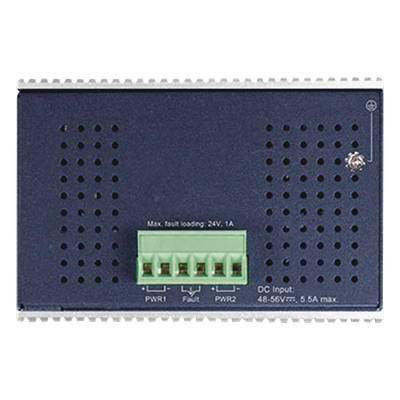 Switch Industrial PoE no administrable de 8 Puertos 10/100TX 802.3at, Hasta 240 W, Combo TP / SFP Gigabit TP / SFP (-40 ~ 75 grados C) - Imagen 4