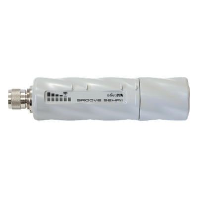 (GrooveA 52) Punto de Acceso, Doble Banda (2.4 ó 5 GHz) 802.11 a/b/g/n, Hasta 500mW, Incluye Antena Omnidireccional de 6 dBi.