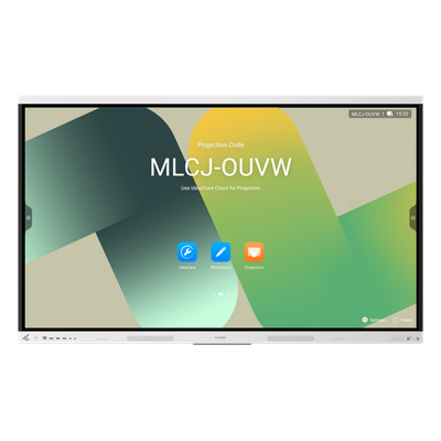 Pantalla Interactiva IdeaHub Board 3 Base de 86"/ 4K / 8 GB RAM / 128 GB Flash / Android 15 / Wi-Fi 6  / 25 ms Latencia de Escritura / Gestión desde la Nube