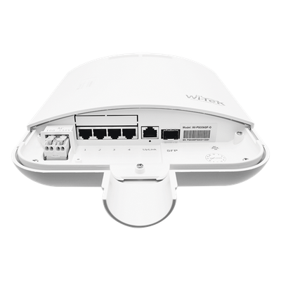 Switch CCTV PoE para exterior / No administrable / Con 4 puertos Gigabit PoE af/at + 1 Puertos Uplink Gigabit + 1 x SFP Gigabit / Presupuesto 65 W / Ideal para Aplicaciones de Videovigilancia - Imagen 4