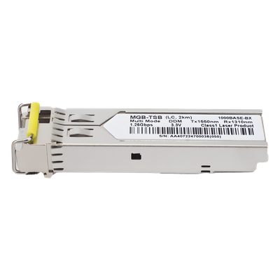 Módulo mini-GBIC SFP-Port 1000BASE-BX (WDM, TX:1550nm), 2 km (-40~85 grados C) - Imagen 5