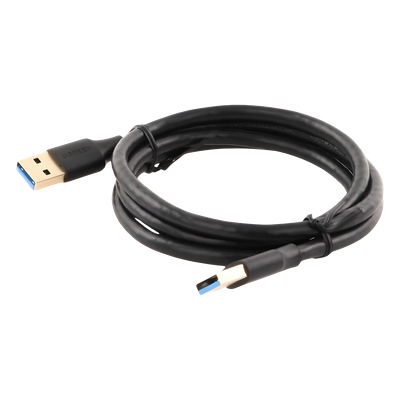 Cable USB-A 3.0 a USB-A 3.0 / 1 Metro / Macho a Macho / Conector Niquelado / Núcleo de Cobre Estañado / Blindaje Múltiple / Velocidad 5Gbps / No Requiere Controlador / Compatible con USB2.0 Y USB 1.1 - Imagen 3