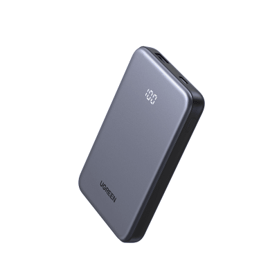 Power bank Ultradelgado 10000mAh / 20W Máximo / Puerto USB-C PD3.0 PPS / Puerto USB-A 22.5W / Batería Polímero de Litio / Pantalla Digital / Carga Rápida 3 Horas / Protocolos Múltiples / Protección - Imagen 5